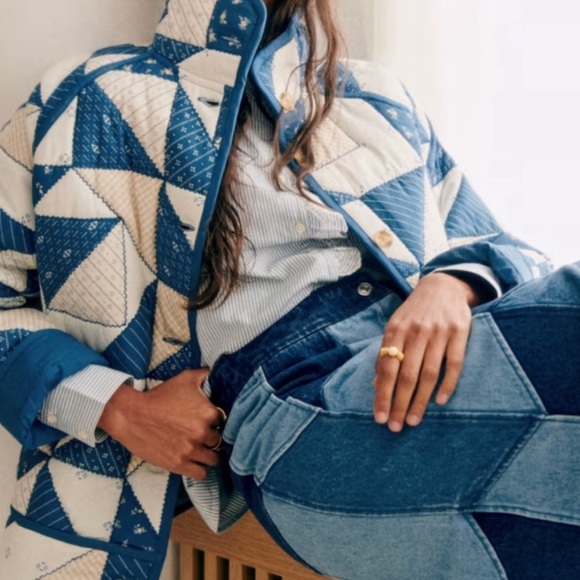 Sezane Jackets & Blazers - ISO Sezane Leopold quilted jacked